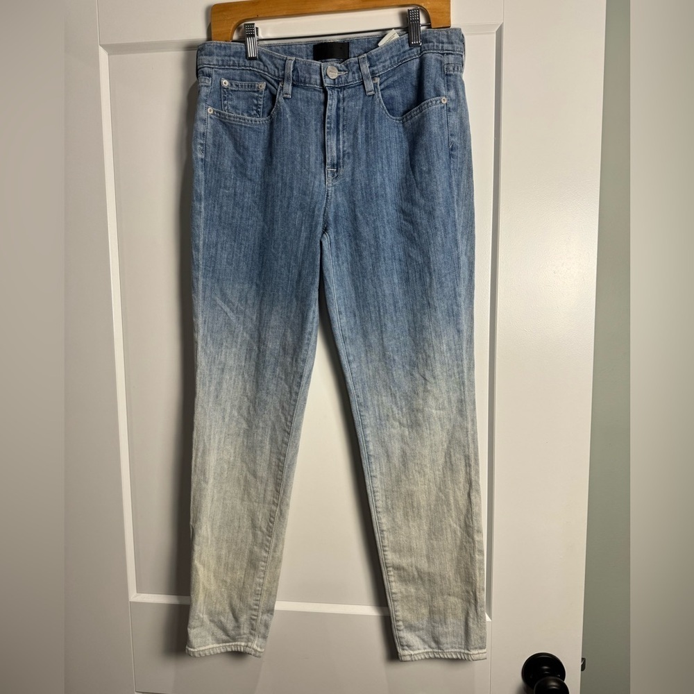 Vince Ombre Mason Skinny Jeans Blue/White Size 28